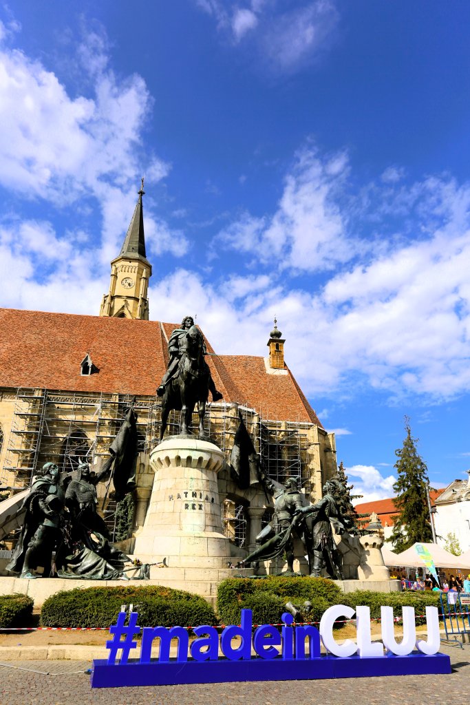 The statue of Matthias Corvinus, also known as the Mathias Rex statue, depicts Matthias I, who was King of Hungary and Croatia from 1458 to 1490.
