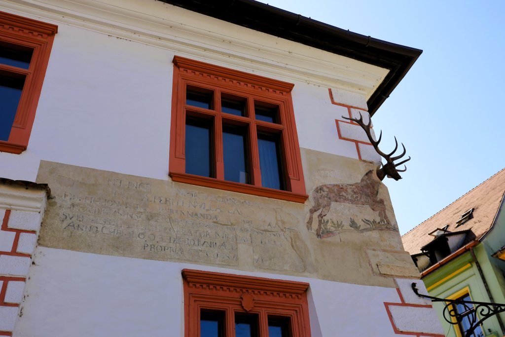 Built in the 17th century, the Stag House is the most preserved house of Sighișoara. It was called so because of the stag head fixed on the corner of the building.