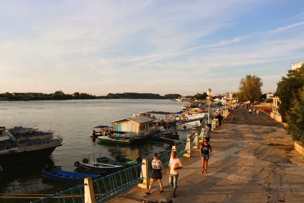 Located at the entrance to the vast Danube River delta, the city of Tulcea is a popular base for sightseeing boat trips.