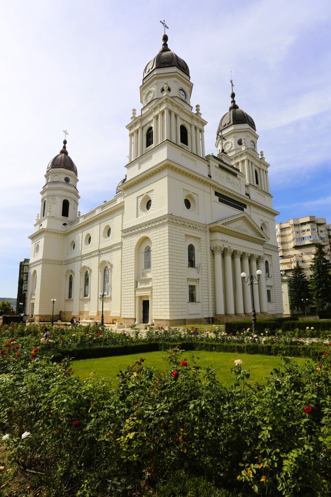 The Metropolitan Cathedral in Iasi is the largest Orthodox church in Romania.