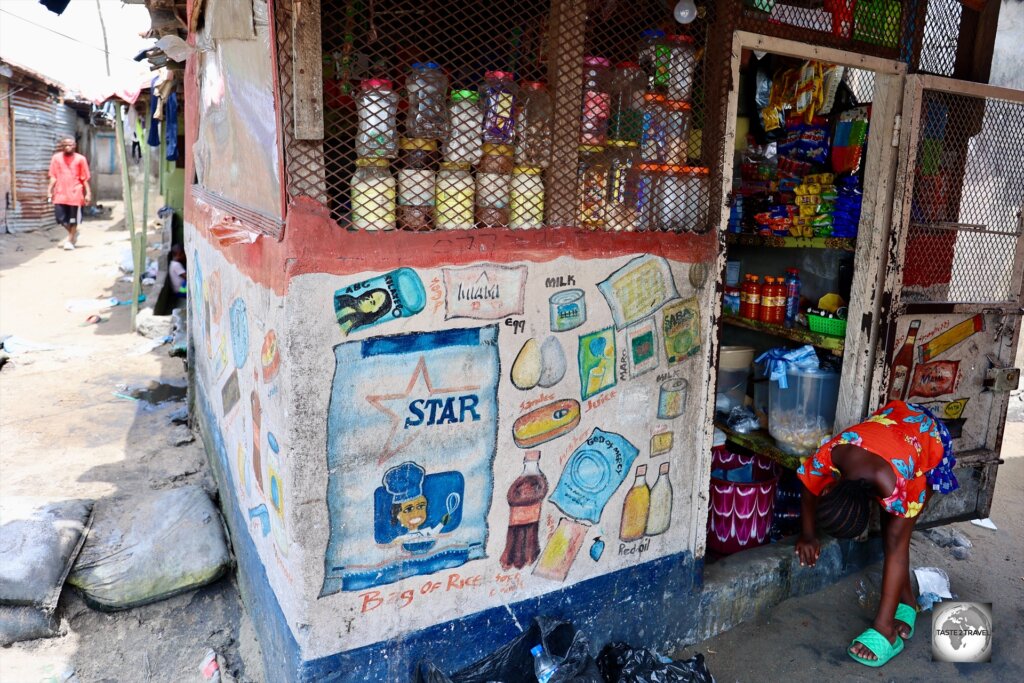 A corner store in West Point.