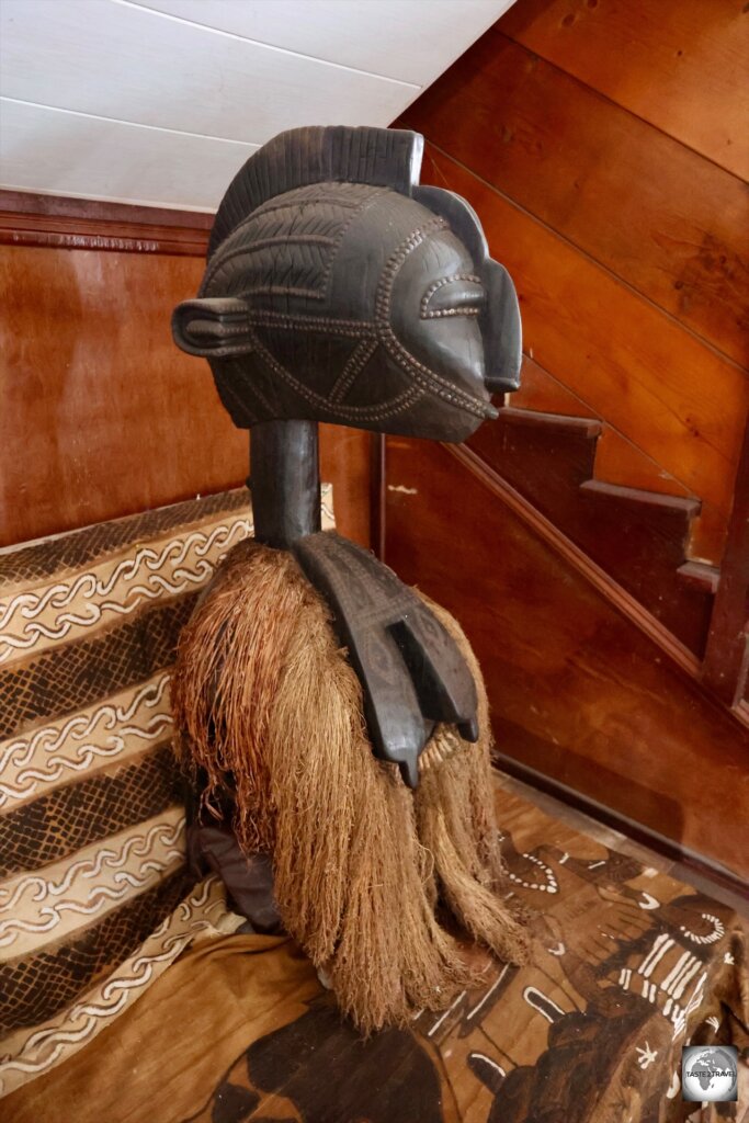 This fertility statue is a highlight of the Ethnographical Gallery at the Liberian National Museum.