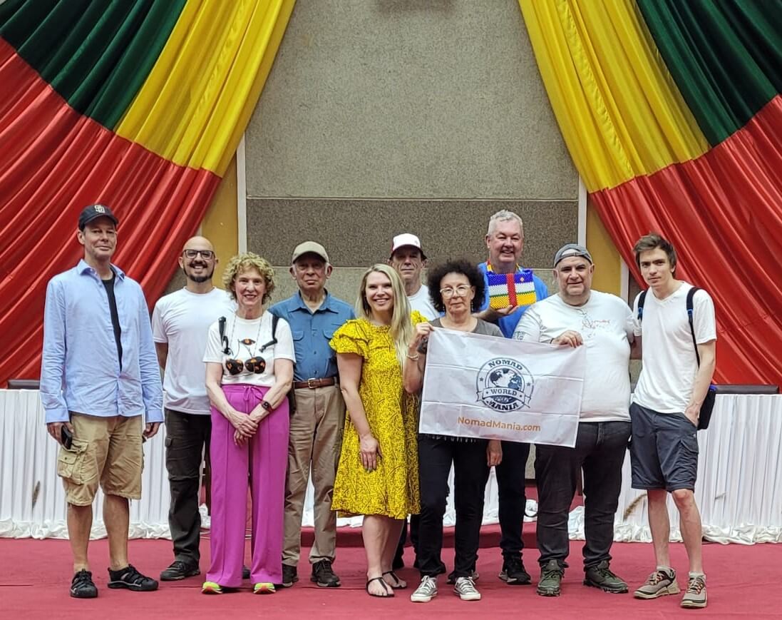 I travelled to the Central African Republic with nine other Nomad Maniacs as part of a tour organised by Harry Mitsidis, the founder of Nomad Mania.
