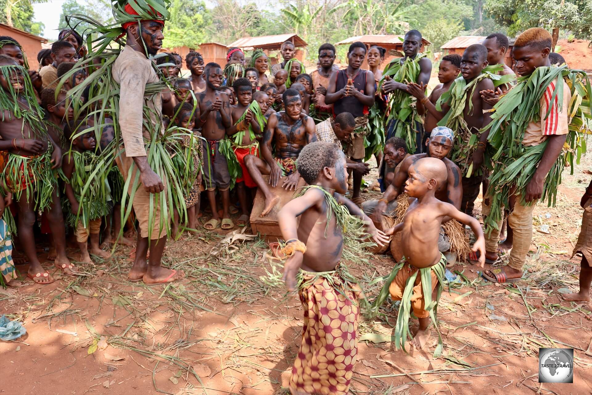 Known for their unique singing and dancing traditions, the Ata Pygmies know how to put on a show.