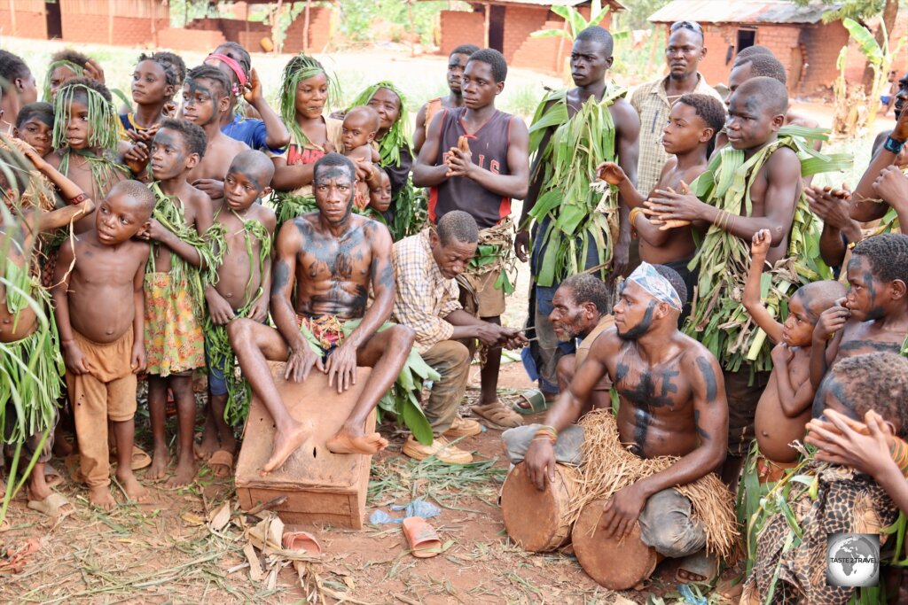 The Aka Pygmies are known for their musical and dancing traditions.