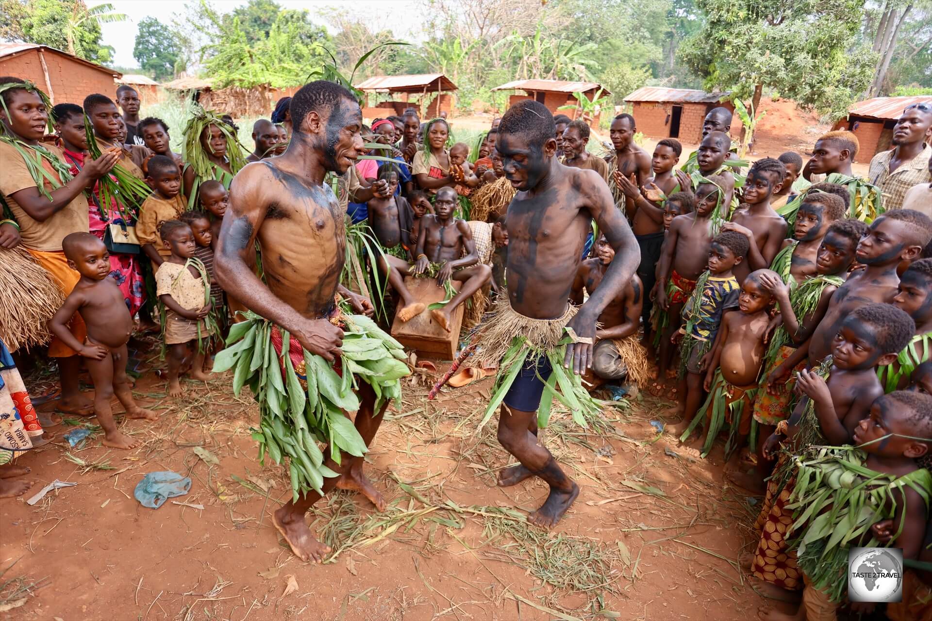 The Ata Pygmies are known for their musical and dancing traditions. 