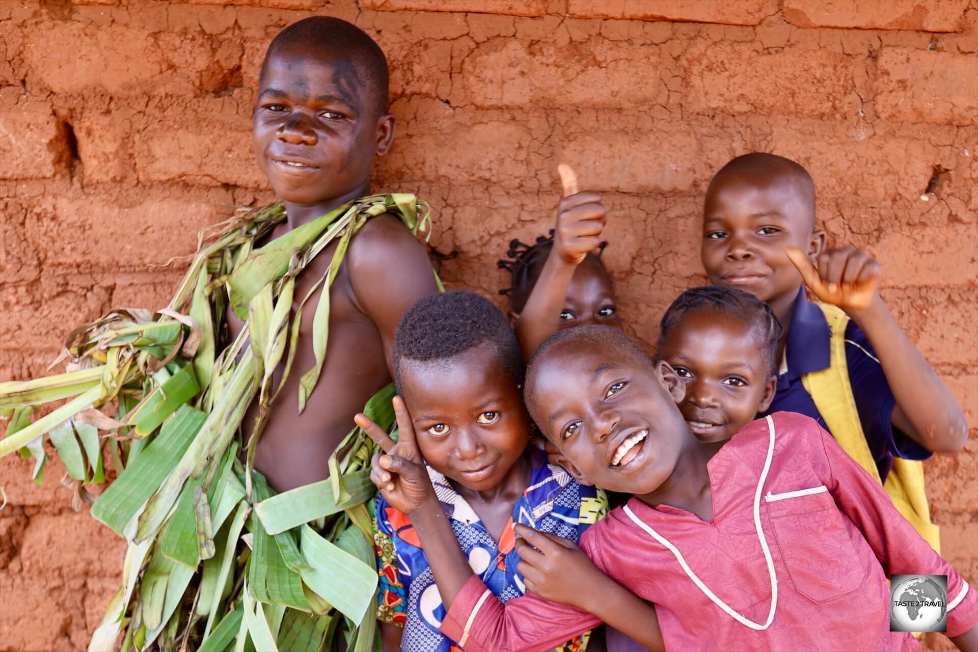 The Aka Pygmies were very friendly and welcoming and the children were especially photogenic. 