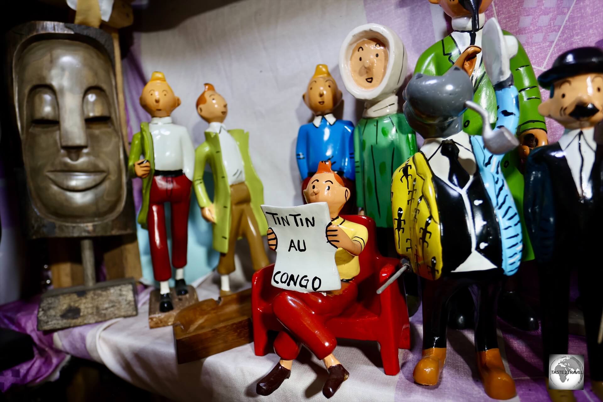 Tintin in the Congo was the second volume of "The Adventures of Tintin", the comics series by Belgian comic strip artist Hergé.