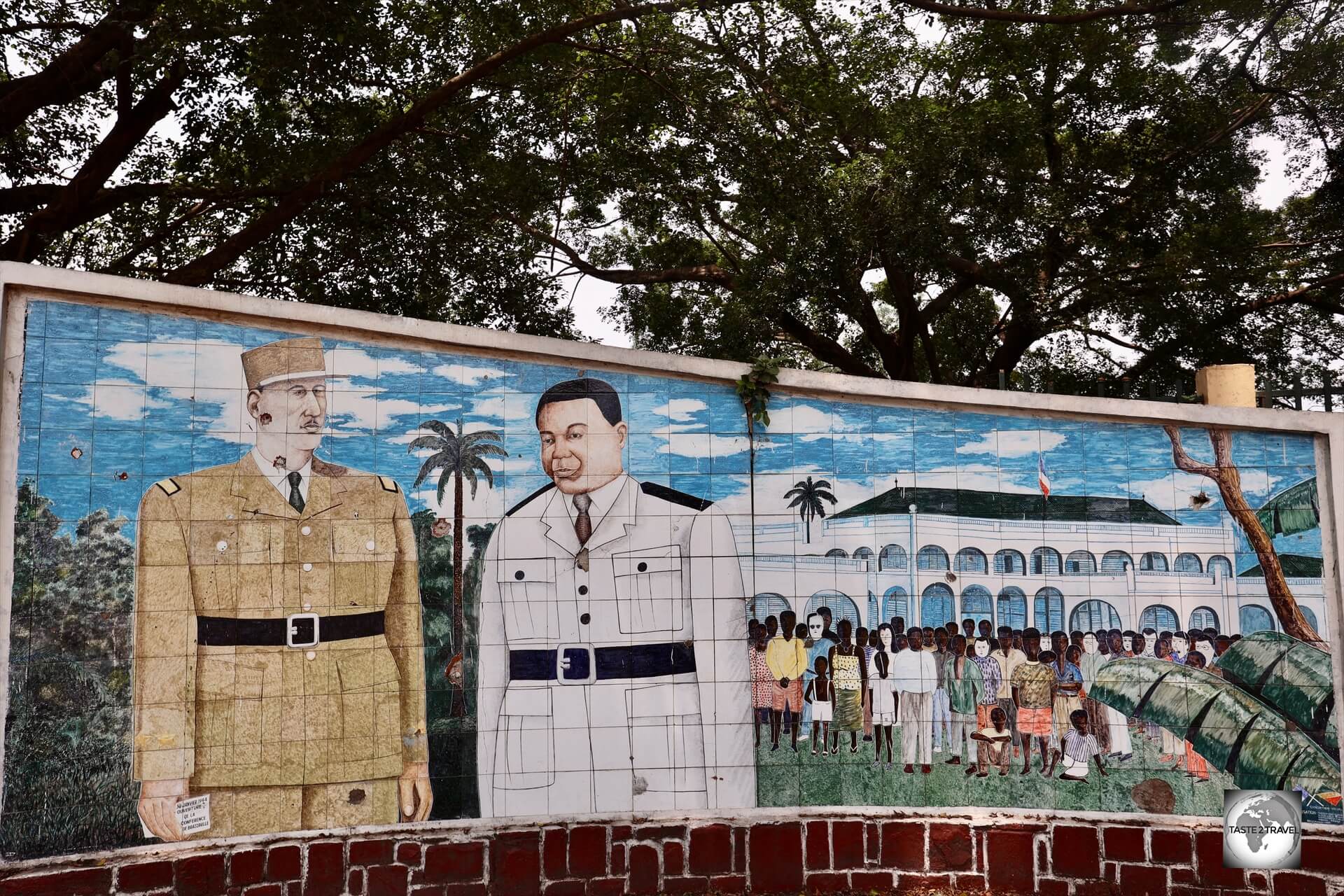 During WWII, General Charles de Gaulle established a French government-in-exile which was headquartered in Brazzaville.