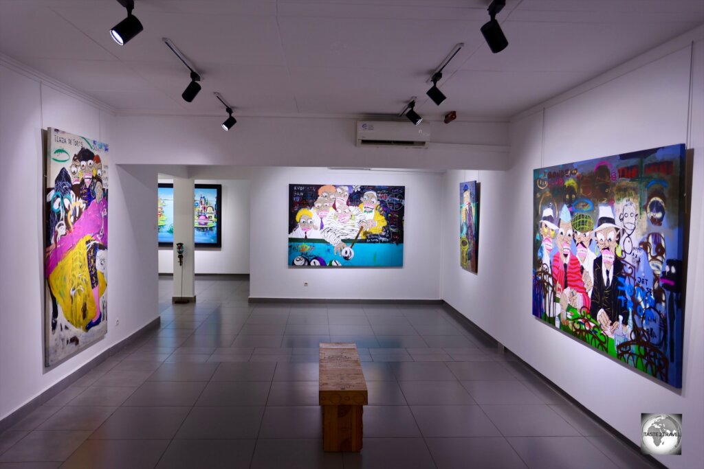 A must visit sight in Brazzaville, Brazza-Art-Galerie is a private art gallery which was established by Sandra Plachesi, a native of France who has lived in Brazzaville for many years.