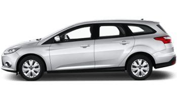 Trafford-Plated-Private-Hire-Vehicle-Ford-Focus-Gray