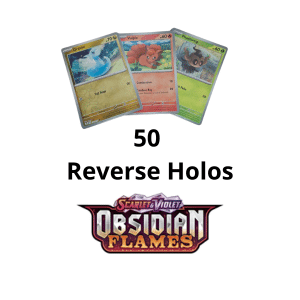 50 Verschillende Obsidian Flames Reverse Holo’s