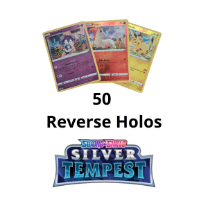 50 Verschillende Silver Tempest Reverse Holo’s