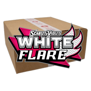 White Flare 10 Elite Trainer Box Case