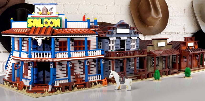 Western z klocków kompatybilnych z Lego