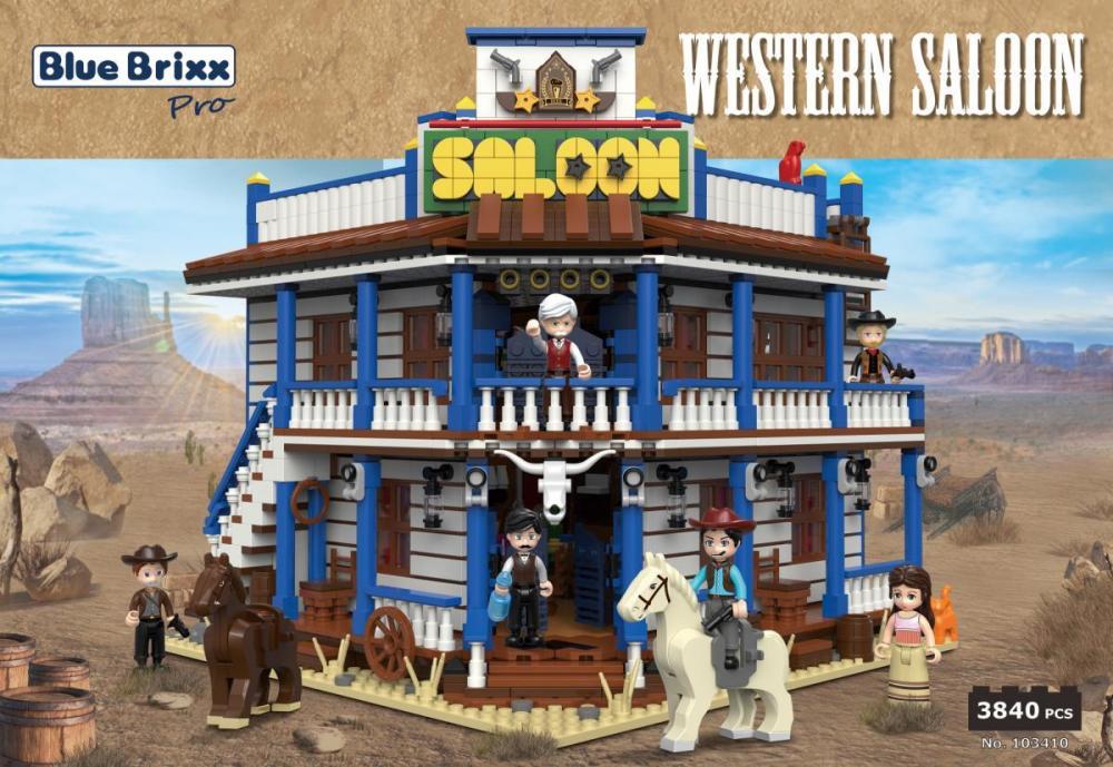 Western Saloon z klocków Lego