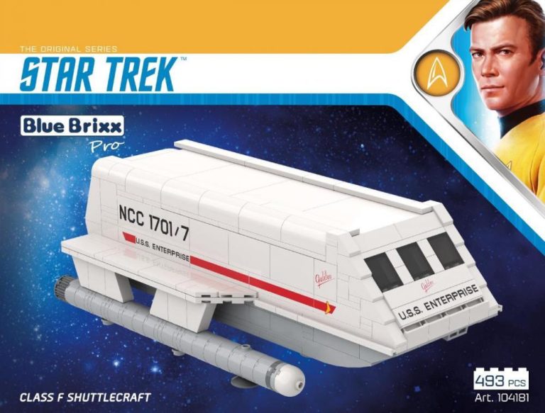 Star Trek Class F Shuttlecraft oficjalny zestaw z klocków!