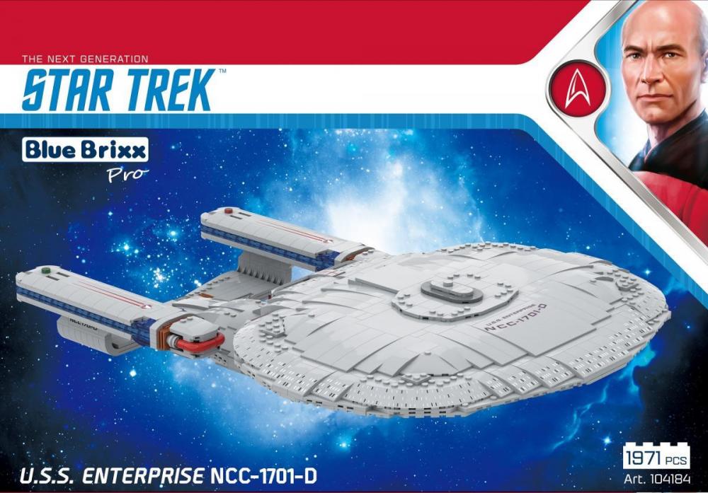 Star Trek USS Enterprise NCC-1701-D duży zestaw kompatybilny z LEGO