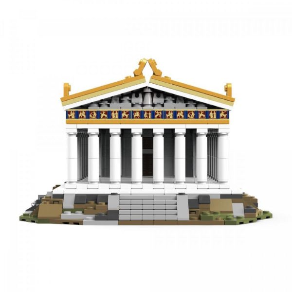 Akropol, starożytna Grecja z klocków kompatybilnych z LEGO