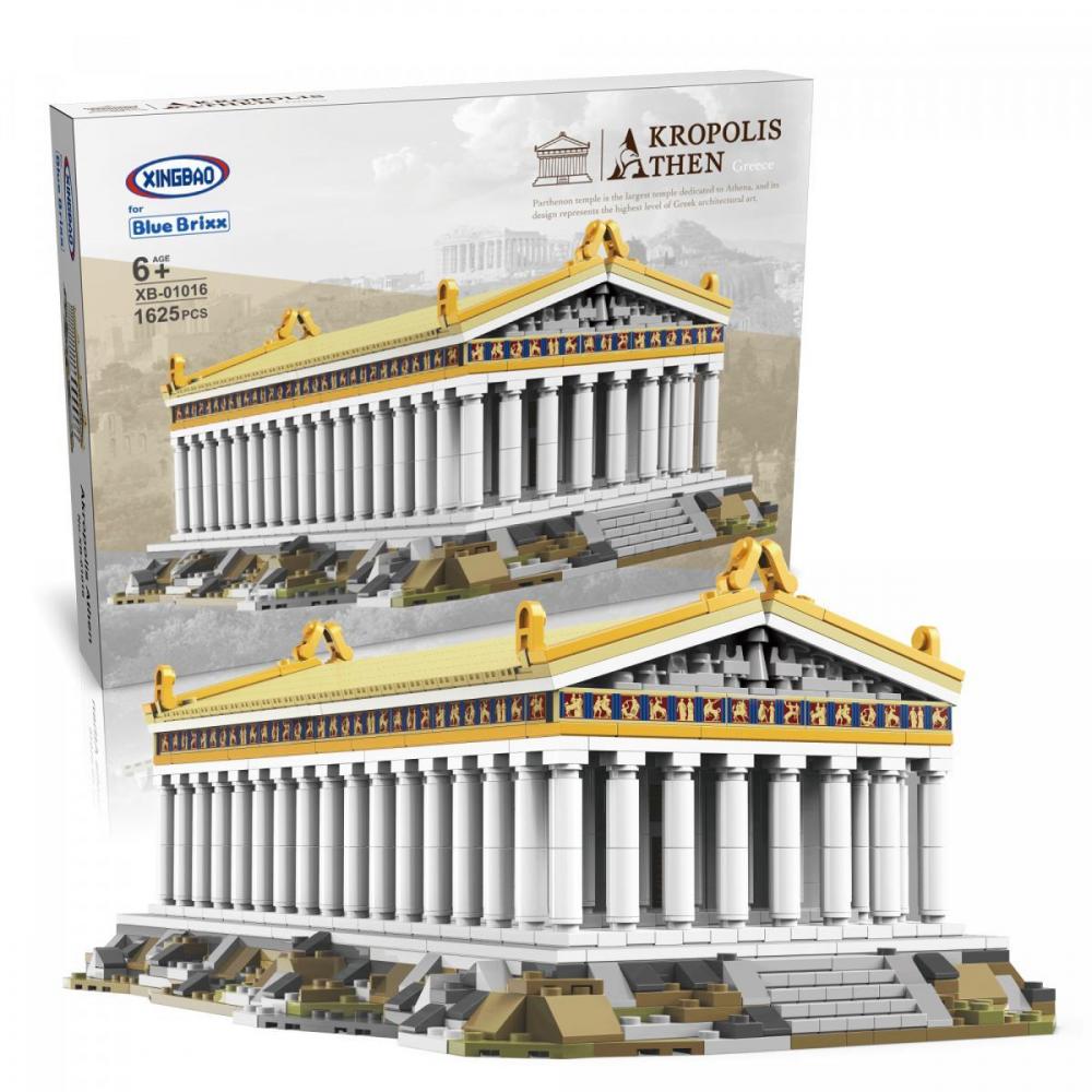 Akropol, starożytna Grecja z klocków kompatybilnych z LEGO