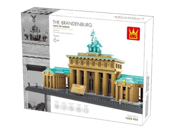 Brama Brandenburska, Berlin z klocków kompatybilnych z LEGO