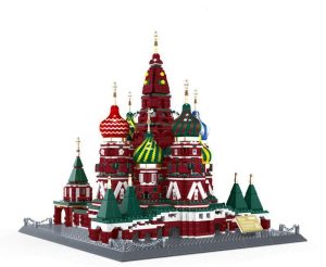 Sobór Wasyla Błogosławionego, Moskwa z klocków kompatybilnych z LEGO