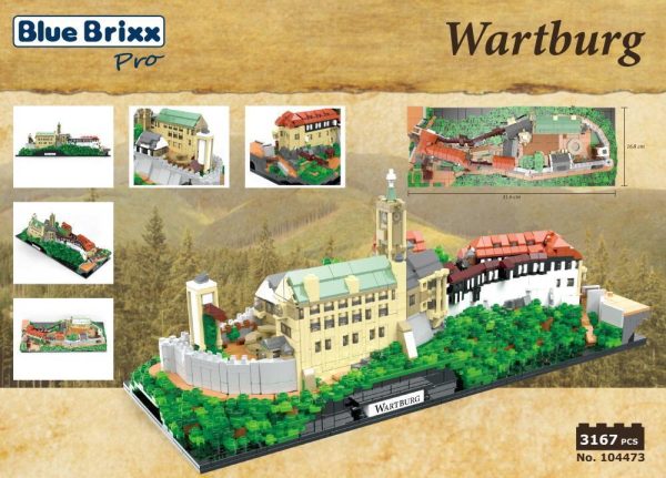 Zamek Wartburg, Niemcy z klocków kompatybilnych z LEGO