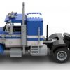 Alternatywa LEGO ciężarówka niebieska amerykańska