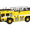 Amerykański wóz strażacki na lotnisko z klocków kompatybilnych z LEGO