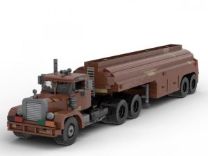Ciężarówka Peterbild 281 z Pojedynek na Szosie – zamiennik LEGO