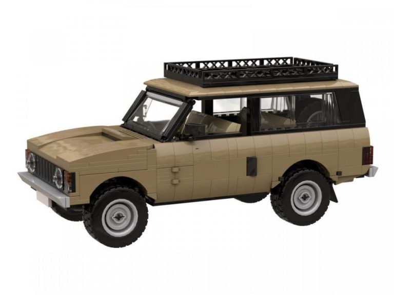 Samochód terenowy 4×4 w stylu Range Rover – zamiennik LEGO
