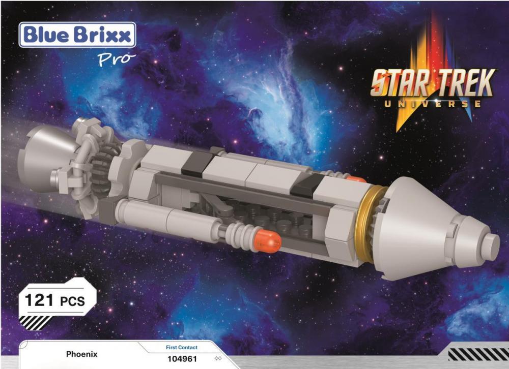 Star Trek Phoenix mały zestaw z klocków kompatybilnych z LEGO