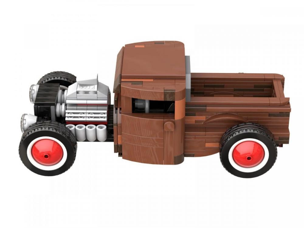 Zamiennik LEGO model Mad Max Rat rod