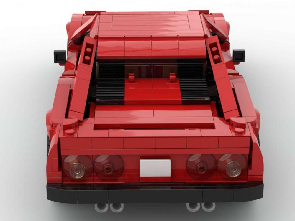 Samochód inspirowany Ferrari z Magnum - alternatywa LEGO