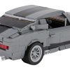 Szary muscle-car 1967 inspirowany 60 sekund – zamiennik LEGO