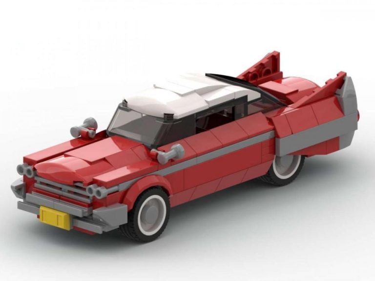 Samochód widmo mały Christine 1958 Plymouth Fury zamiennik LEGO