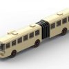 Klasyczny autobus przegubowy w stylu Ikarus 280 zamiennik LEGO