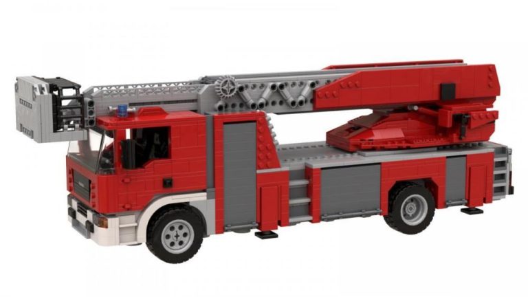 Straż pożarna ciężarówka Augsburg BlueBrixx kompatybilne z LEGO