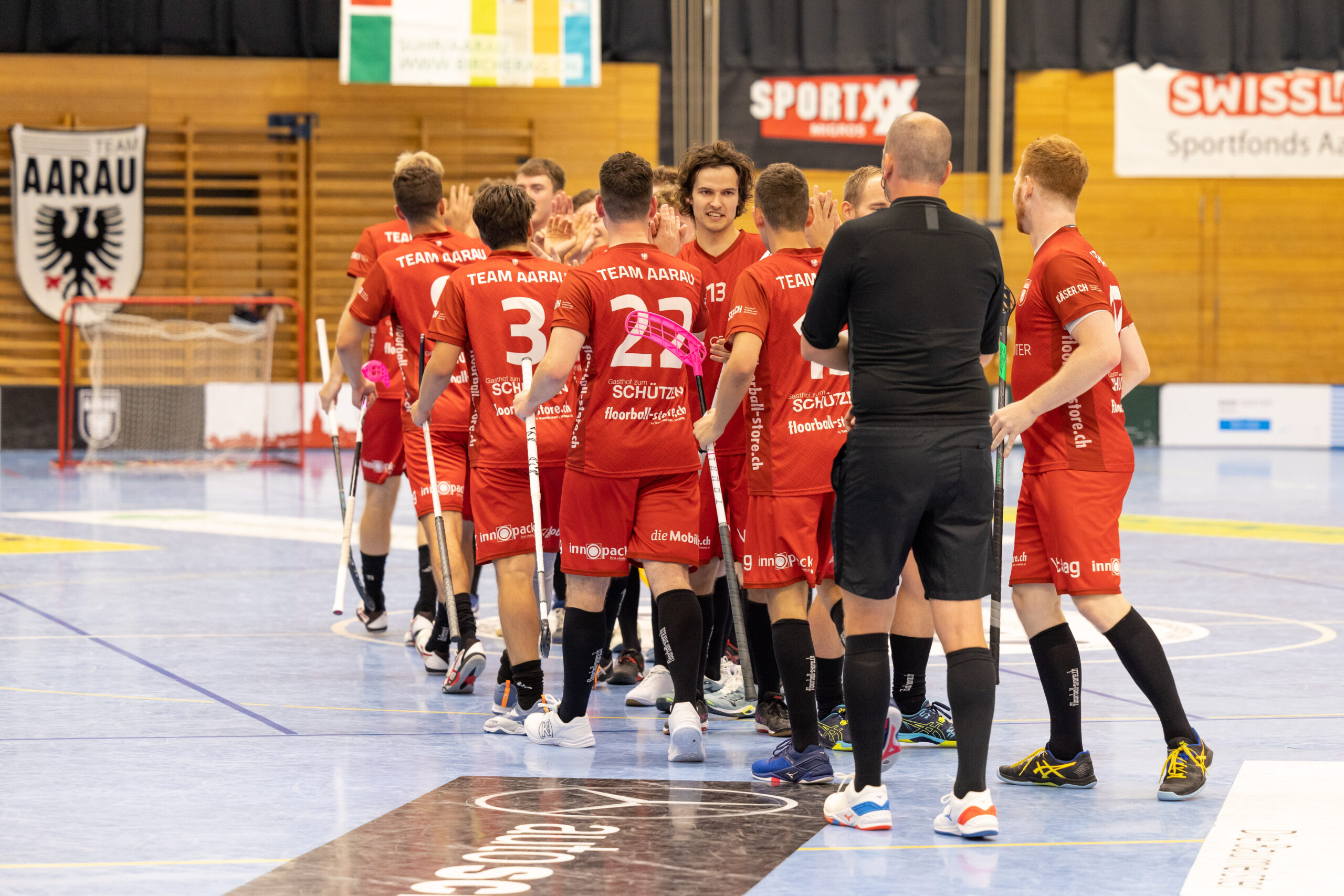 Dominic Studer mit Siegtreffer gegen die