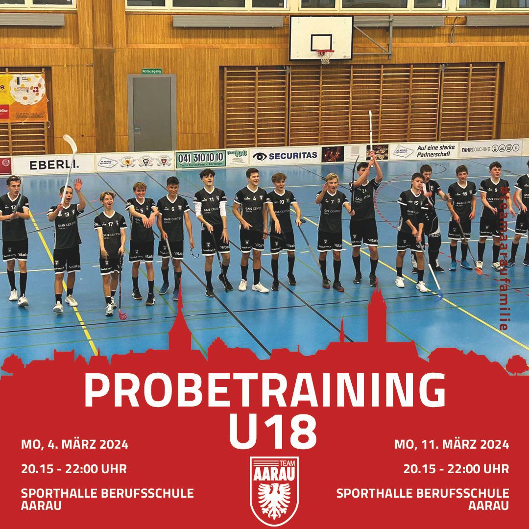 Junioren U18 | Probetrainings Saison 2024/25