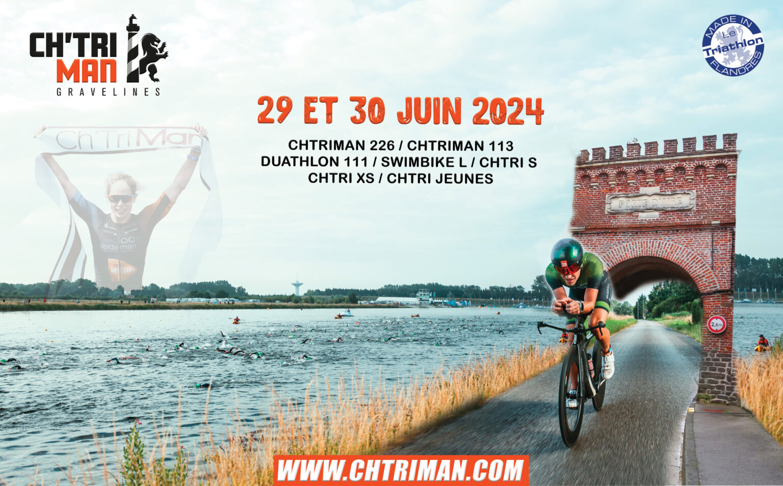 1/2 Triatlon Gravelines by Alien