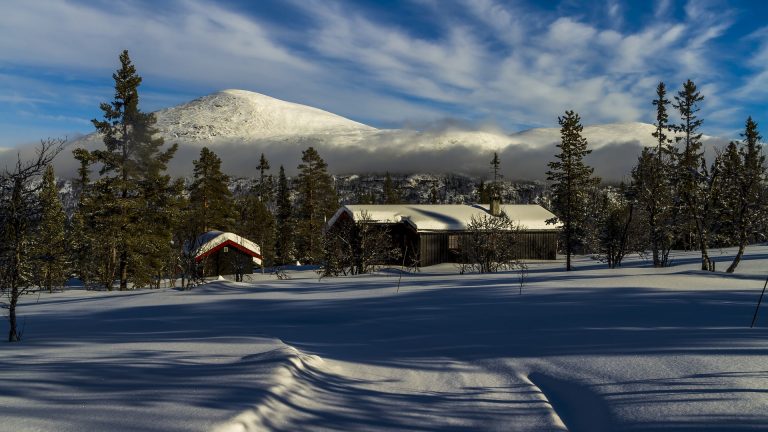 winter-cabin snow teambuild Norway