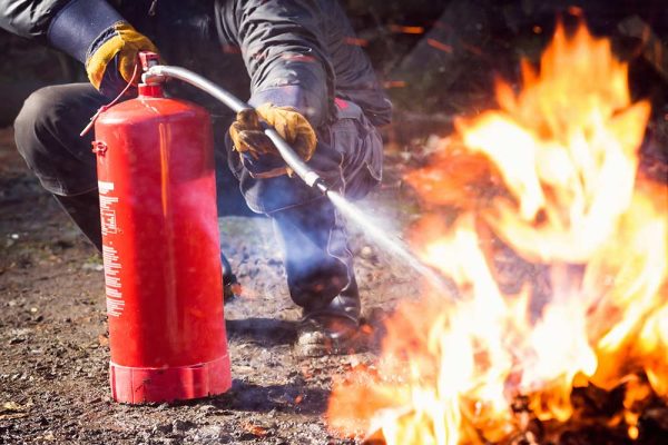 Praktisk släckövning, Team Sjukvård & Brand