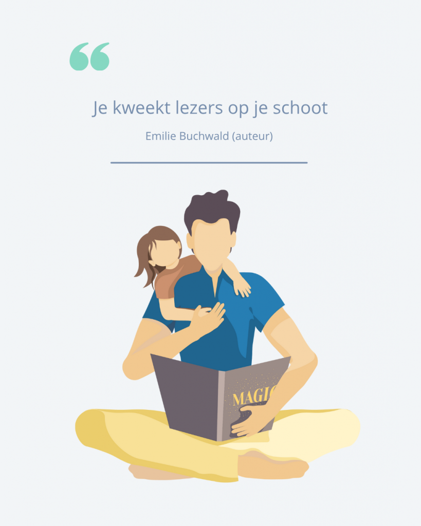 Voorlezen van baby tot tiener