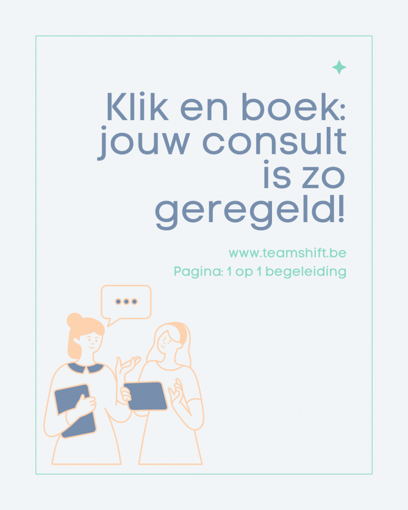 1 op 1 consult