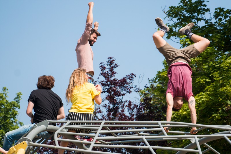 Heldenland Klimbol Kinderen