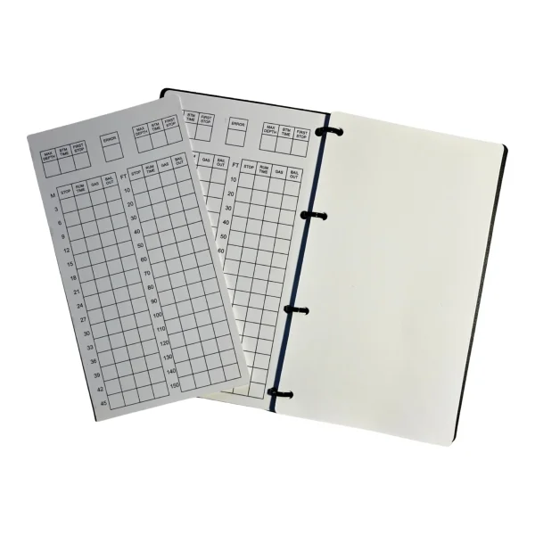 Aqor Wetnotes Refill Paper with Runtime Chart