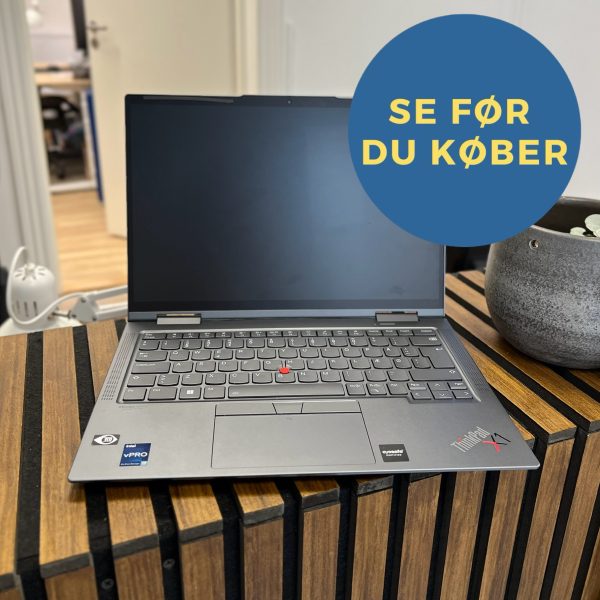 Lenovo ThinkPad X1 Yoga 7th Gen. Stormgrå 512GB Brugt - Flot Stand