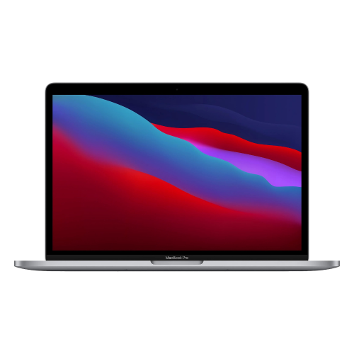 Apple MacBook Pro (13", M1, 2020) - A2338, Space Gray, 256GB, Brugt - Okay stand #12237