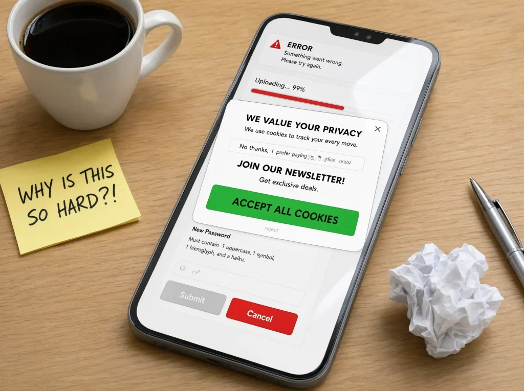 UX Faux Pas': How NOT to Design Software